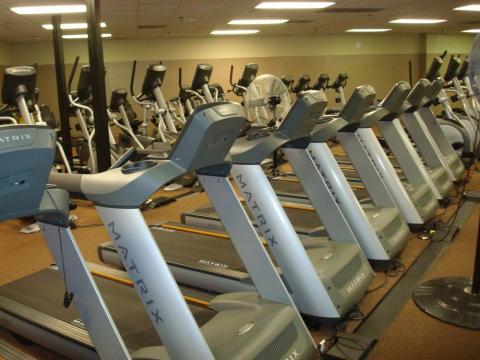 Matrix Cardio at the Health Club